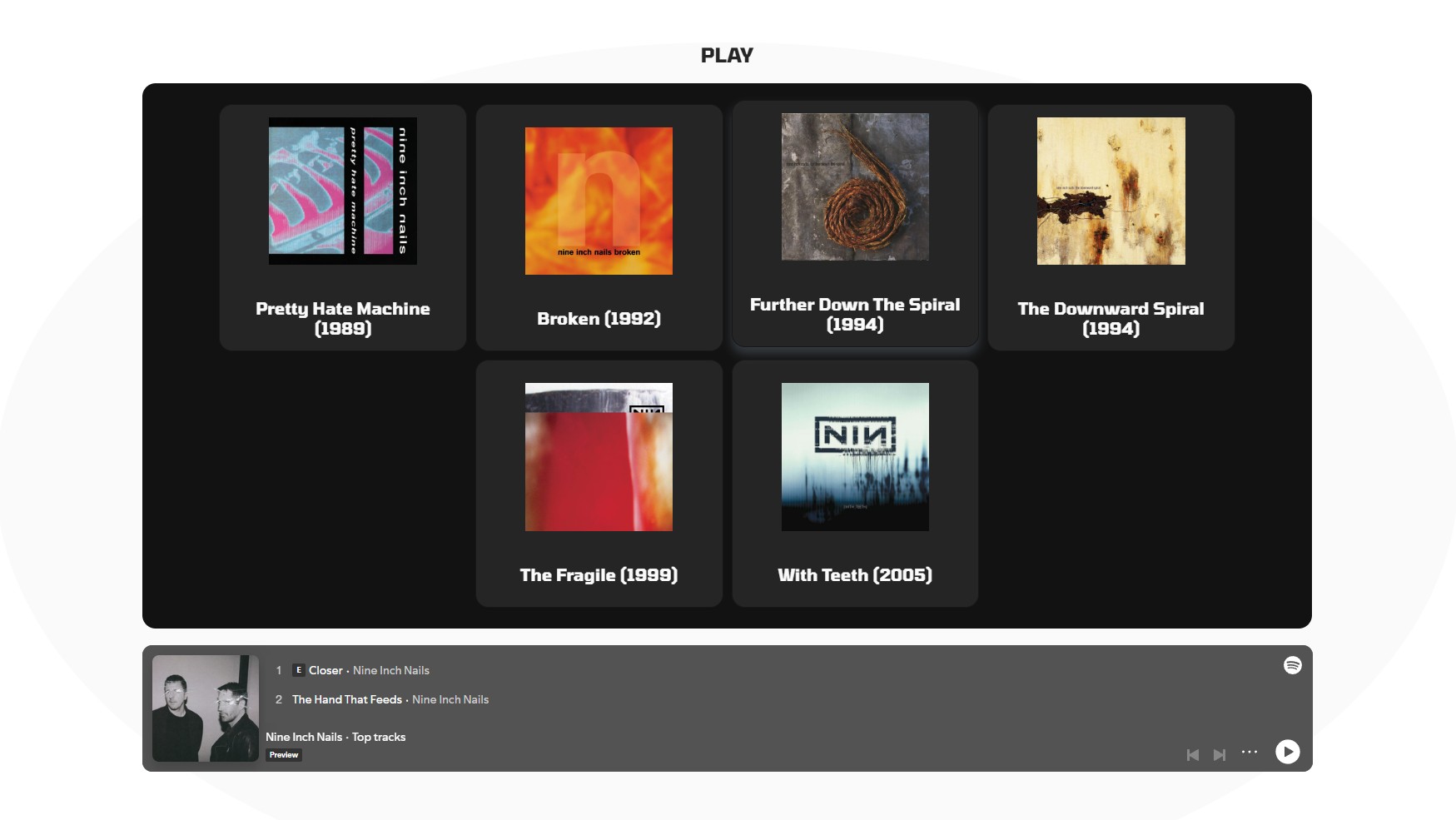 NIN Jukebox