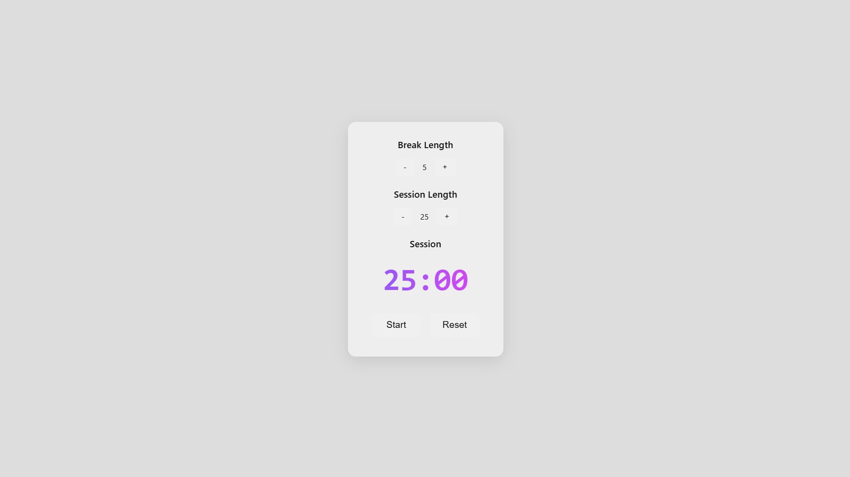 Pomodoro Timer